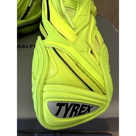 New Balenciaga Tyrex Mens Sneakers Neon Yellow US 9 / EU 39 $1150 SRP shoes men main image 5